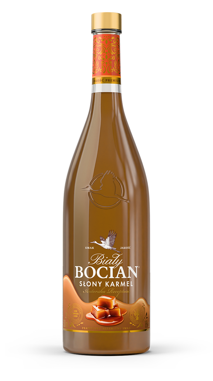 Biały Bocian Słony Karmel bottle